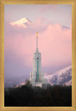 Mount Timpanogos Temple Winter Peaks