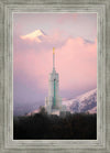 Mount Timpanogos Temple Winter Peaks