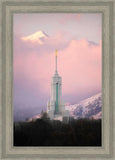 Mount Timpanogos Temple Winter Peaks