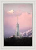 Mount Timpanogos Temple Winter Peaks