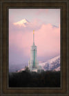 Mount Timpanogos Temple Winter Peaks