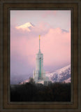 Mount Timpanogos Temple Winter Peaks