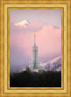 Mount Timpanogos Temple Winter Peaks