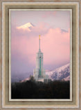 Mount Timpanogos Temple Winter Peaks