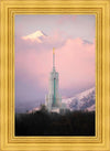 Mount Timpanogos Temple Winter Peaks