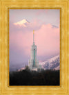 Mount Timpanogos Temple Winter Peaks