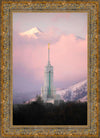 Mount Timpanogos Temple Winter Peaks