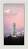 Mount Timpanogos Temple Winter Peaks