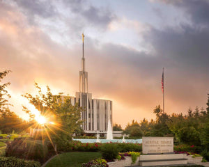 Seattle Temple Morning Breaks