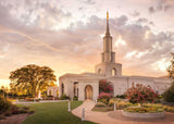 Sacramento Temple Sunset Panorama