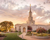 Sacramento Temple Sunset Panorama