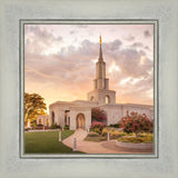 Sacramento Temple Sunset Panorama