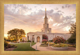 Sacramento Temple Sunset Panorama