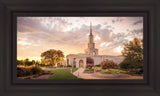 Sacramento Temple Sunset Panorama