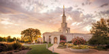 Sacramento Temple Sunset Panorama