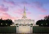 Jordan River Temple Eventide