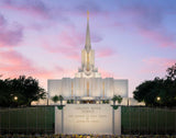 Jordan River Temple Eventide