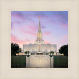 Jordan River Temple Eventide