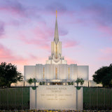 Jordan River Temple Eventide