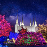 Washington DC Temple Christmas Lights