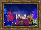 Washington DC Temple Christmas Lights