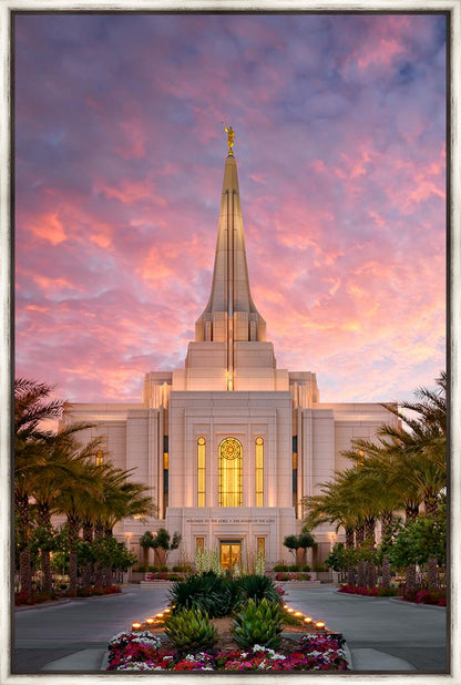 Glorious Gilbert Arizona Temple Large Wall Art