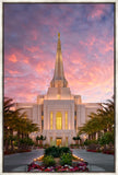 Glorious Gilbert Arizona Temple Large Wall Art