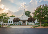 Memphis Temple Glorious Sunset