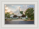 Memphis Temple Glorious Sunset