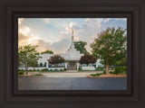 Memphis Temple Glorious Sunset