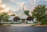 Memphis Temple Glorious Sunset