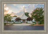 Memphis Temple Glorious Sunset