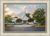 Memphis Temple Glorious Sunset