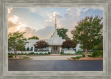 Memphis Temple Glorious Sunset