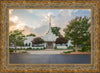 Memphis Temple Glorious Sunset