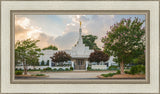 Memphis Temple Glorious Sunset