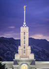 Mount Timpanogos Purple Mountains