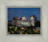 Salt Lake Temple Late Sunset