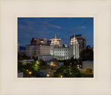 Salt Lake Temple Late Sunset