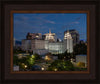 Salt Lake Temple Late Sunset