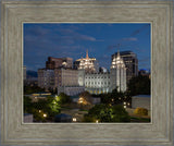 Salt Lake Temple Late Sunset