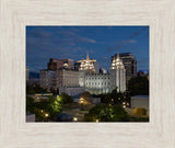 Salt Lake Temple Late Sunset