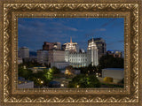 Salt Lake Temple Late Sunset