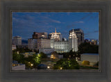 Salt Lake Temple Late Sunset