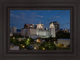 Salt Lake Temple Late Sunset