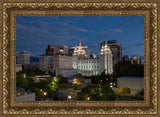 Salt Lake Temple Late Sunset