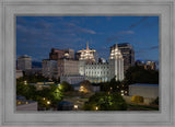 Salt Lake Temple Late Sunset