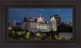 Salt Lake Temple Late Sunset