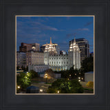 Salt Lake Temple Late Sunset