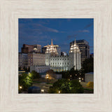 Salt Lake Temple Late Sunset